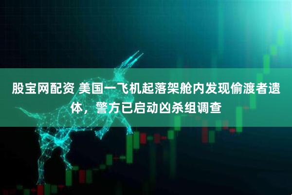 股宝网配资 美国一飞机起落架舱内发现偷渡者遗体，警方已启动凶杀组调查