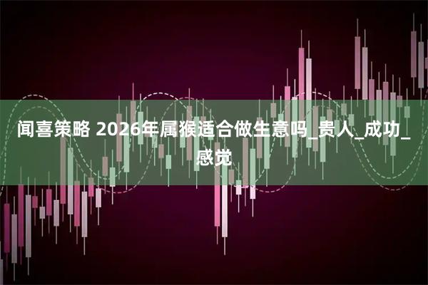 闻喜策略 2026年属猴适合做生意吗_贵人_成功_感觉